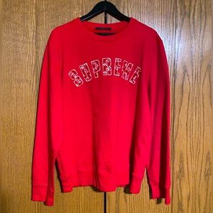 Louis Vuitton x Supreme Arc Logo Crewneck